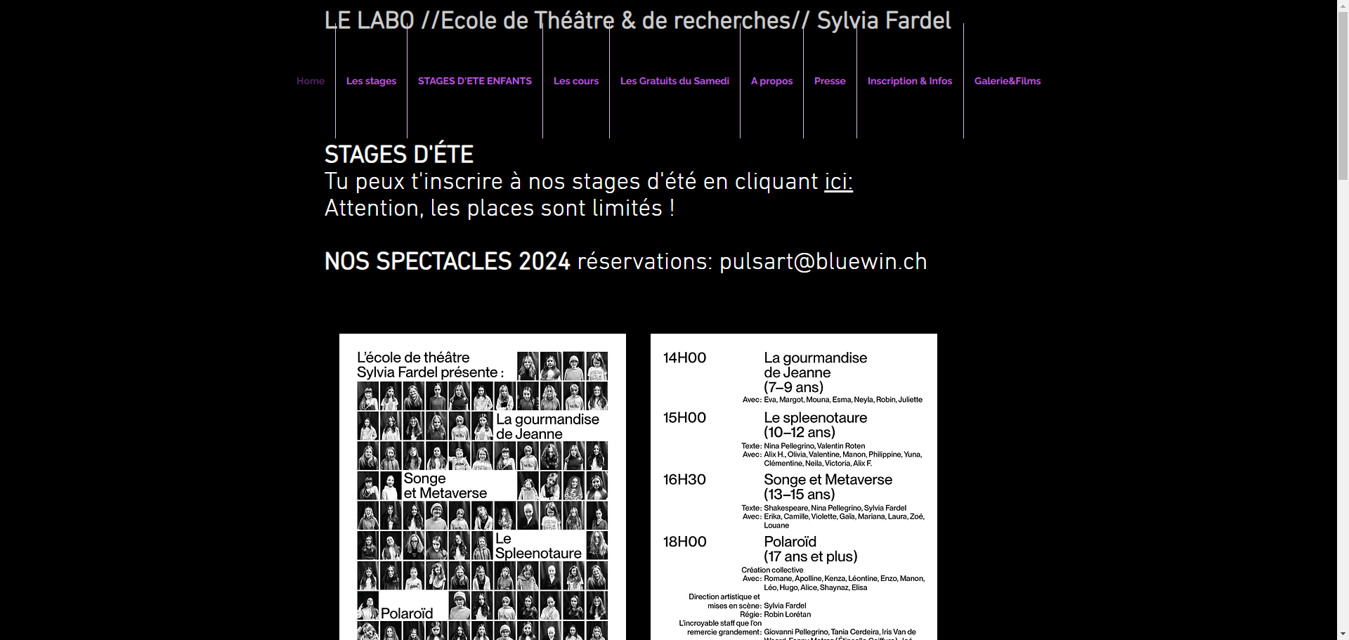 Ecole theatre | Home ecoletheatre